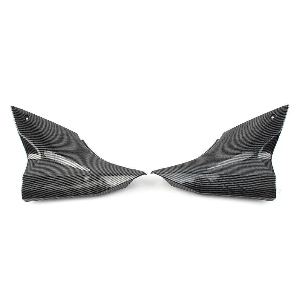 Carbon Fiber ABS Gas Tank Side Trim Covers for KAWASAKI Ninja ZX10R (06-07)