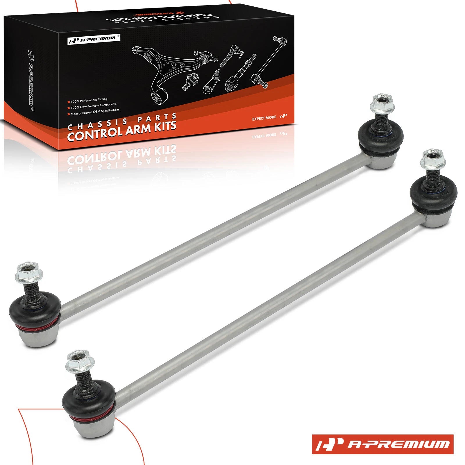 2X Front Sway Bar Links for Honda Fit (2015–2020)