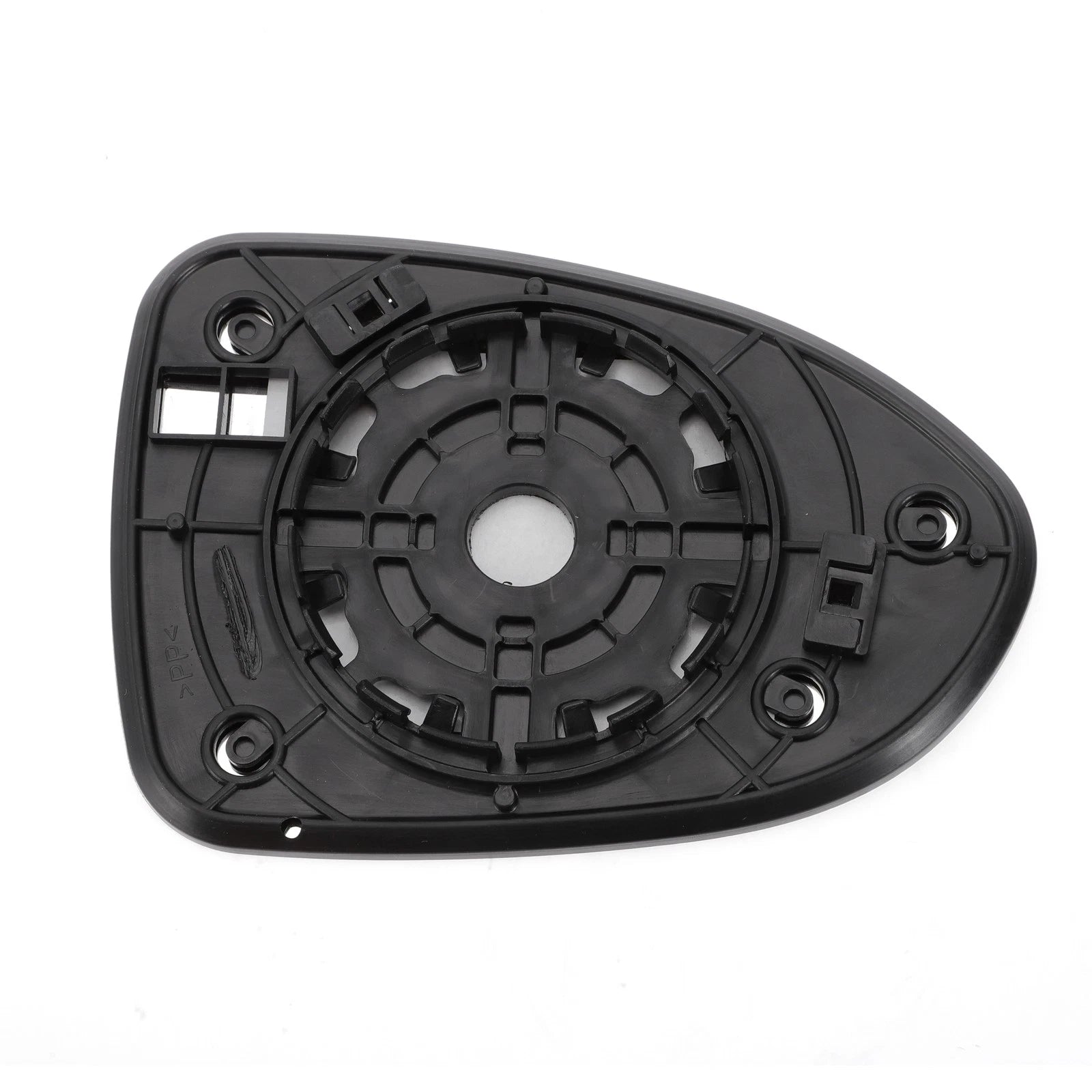 Left Side White Mirror Glass w/ Back for KIA Rio (2012–2016)