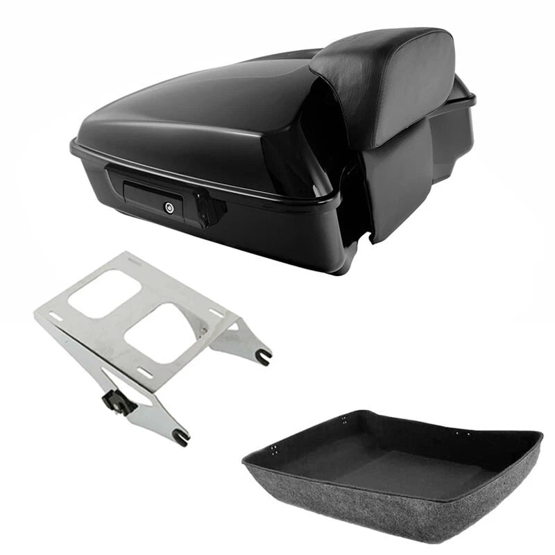 Backrest Pad Mount Rack for Harley Touring Road Glide (2014–2026)