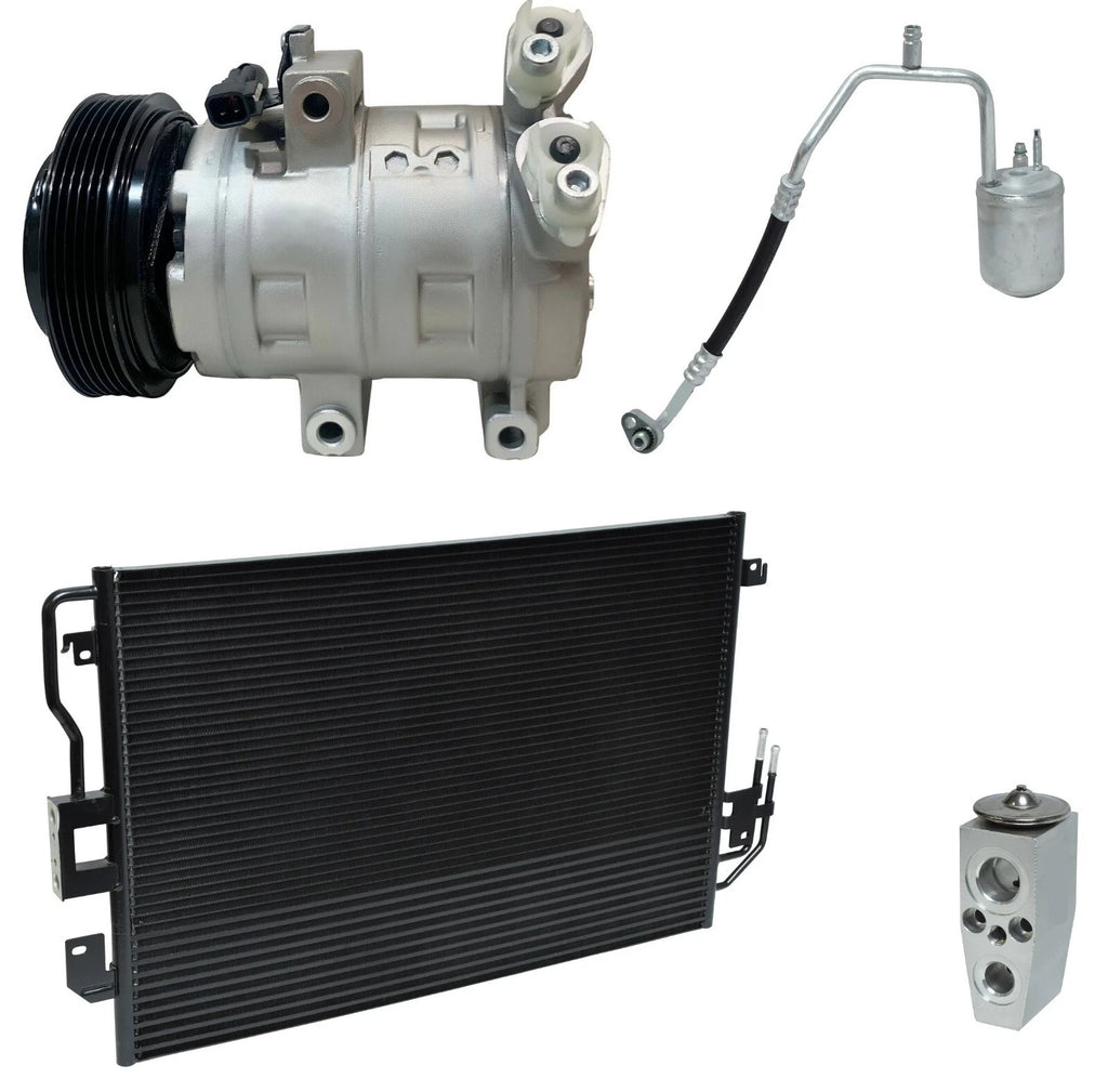 A/C Compressor Kit With Condenser for Mercury Mariner 3.0L (2008–2008)