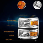 Smoked Lens Euro-Spec E-Code Style Headlight for VW Jetta MK4 (1999–2005)