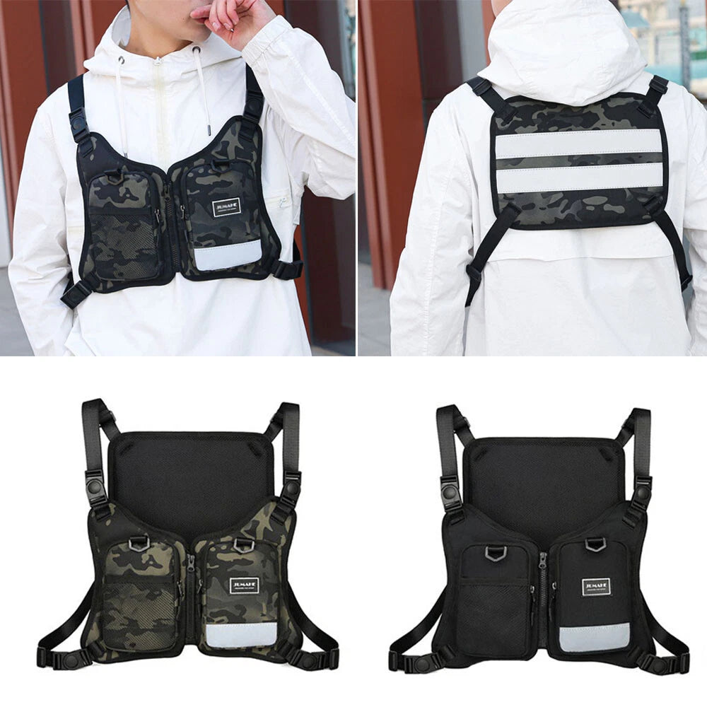 Chest Rig Bag for Tactical Outdoor Use (Men's)