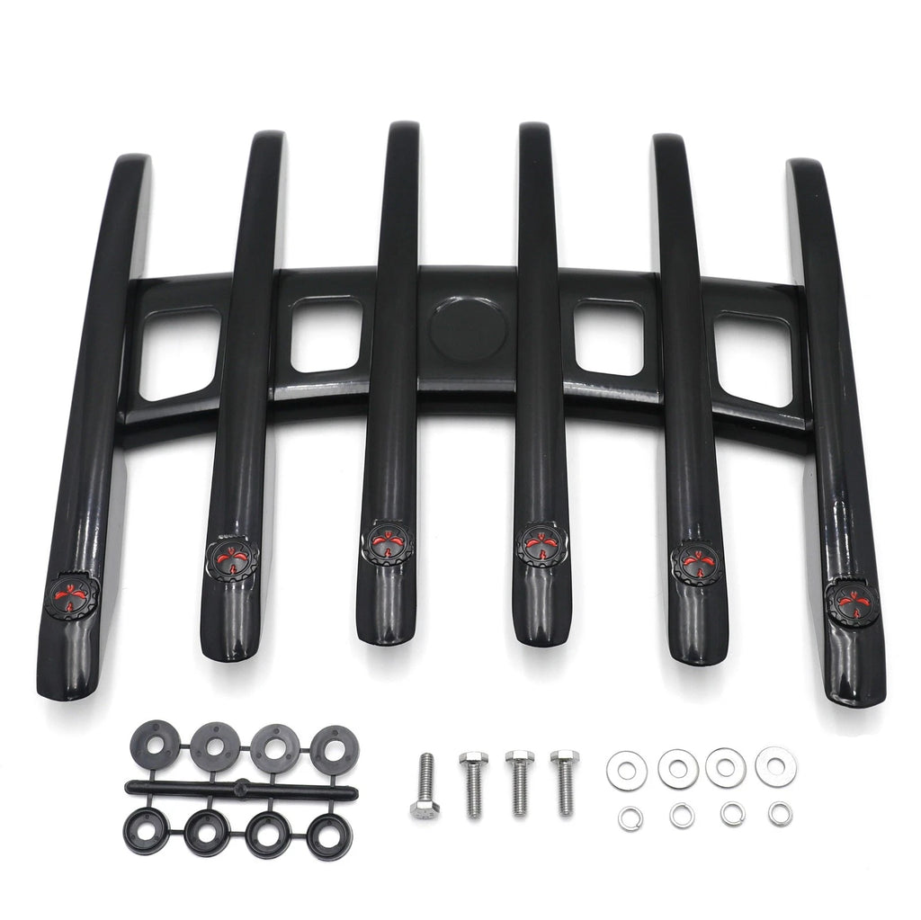 Skull Stealth Top Luggage Rail Rack for Harley Touring (2014–2023)