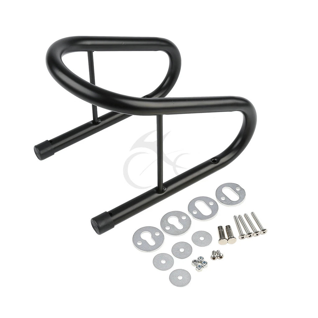 6.5" Motorcycle Wheel Chock Kit for Scooter Bike Trailer Truck Mount