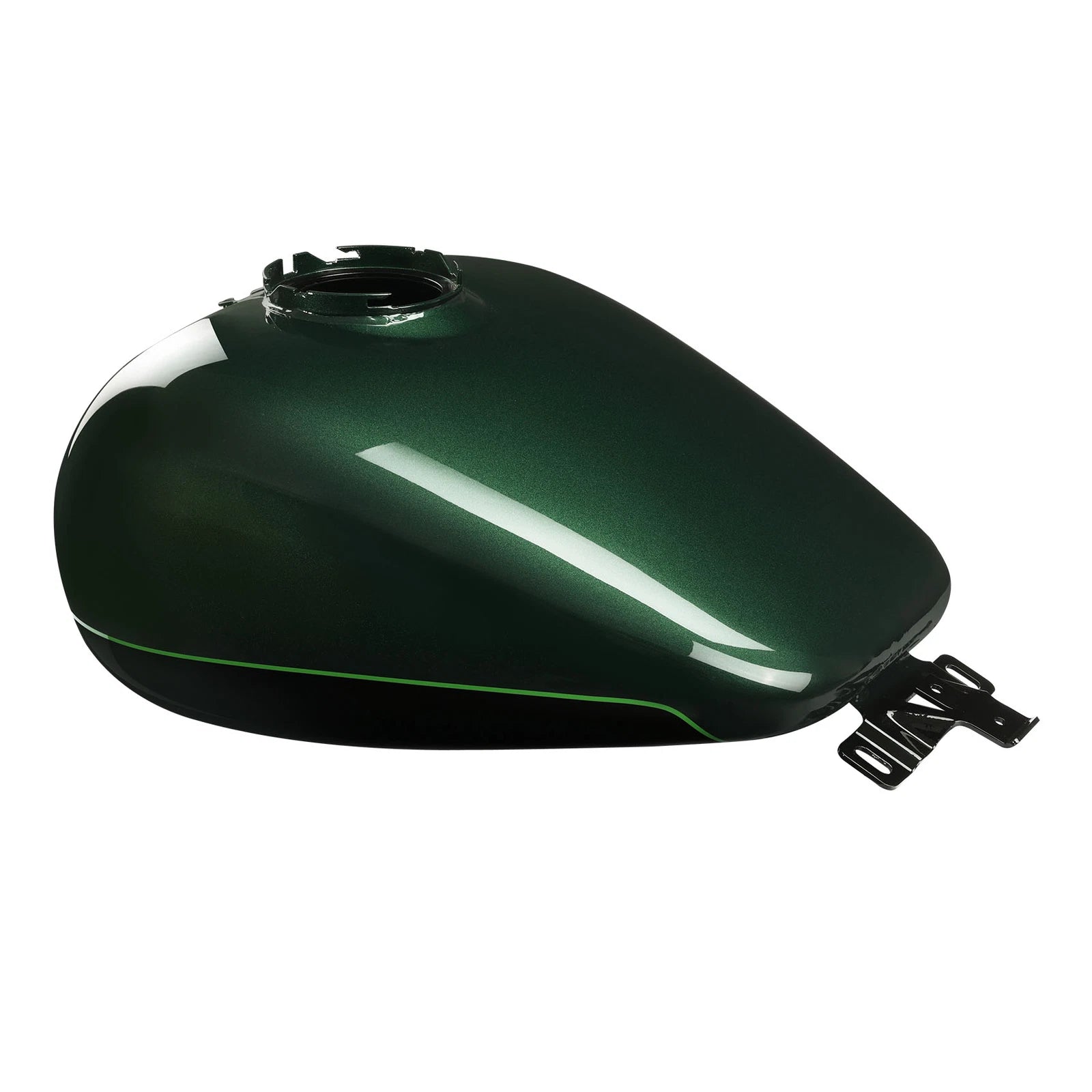 Fuel Gas Tank for Harley Electra Glide (2008–2024) Deep Jade Pearl / Vivid Black
