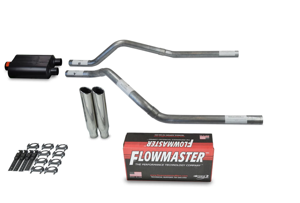 Dual Exhaust Kit for Chevy Blazer (1992–1994) - Flowmaster Super 40, 2.5"