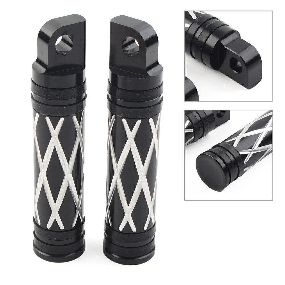 1 Pair CNC Footrest FootPeg for Harley Sportster XL 1200 883 (2004–2023)
