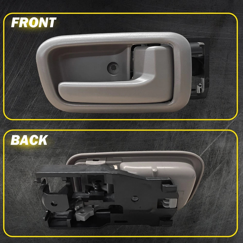 Set of 2 Beige Interior Door Handles for Toyota Tundra (2000–2006)