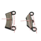 Front & Rear Brake Pads for Polaris RZR 800/RZR 800 S/RZR 800 EPS/RZR UE (2008–2014)