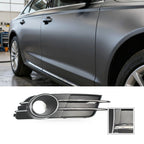 Fog Light Grille Cover for Audi A6 A6L C7 (2012–2016)