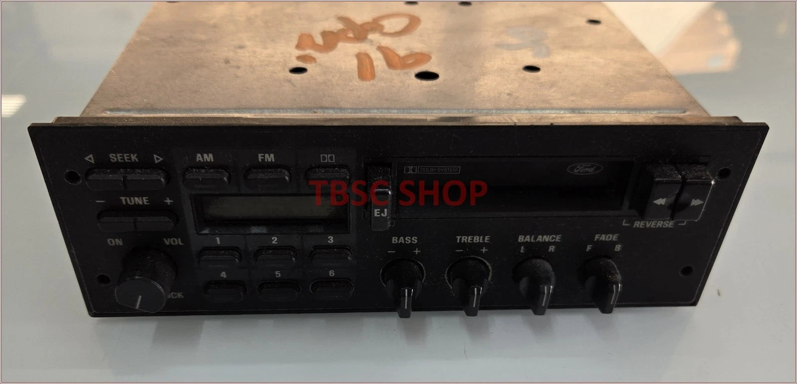 Radio Tape AM FM for Mercury Capri (1991–1993) F1CF-19B132-AA