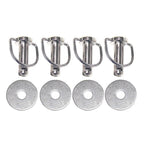 Set of 4 Saddlebag Mounting Pin Bolts for Harley Davidson Touring