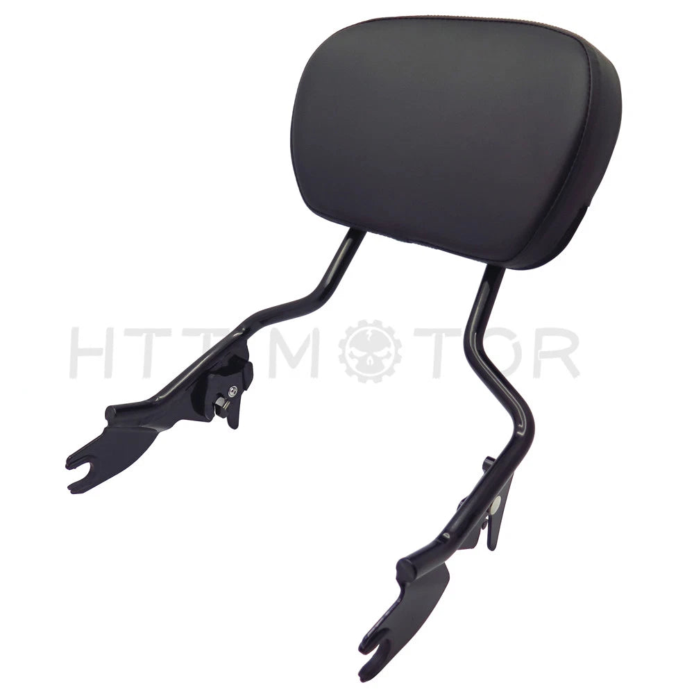 Sissy Bar Upright Passenger Backrest Pad for Harley Touring (2009–2018)