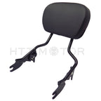 Sissy Bar Upright Passenger Backrest Pad for Harley Touring (2009–2018)