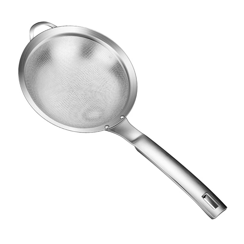 Stainless Steel Mesh Sieve for Tea Rice Juice Pasta Baking (No Years)
