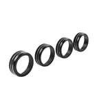 Black AC Climate Control Knob Trim for Toyota Tacoma (2016-2023)