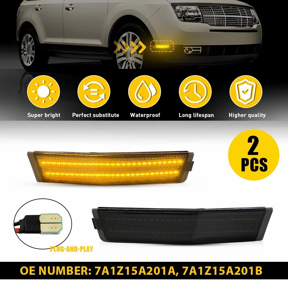 LED Side Marker Lamps for Lincoln MKX (2007–2010)