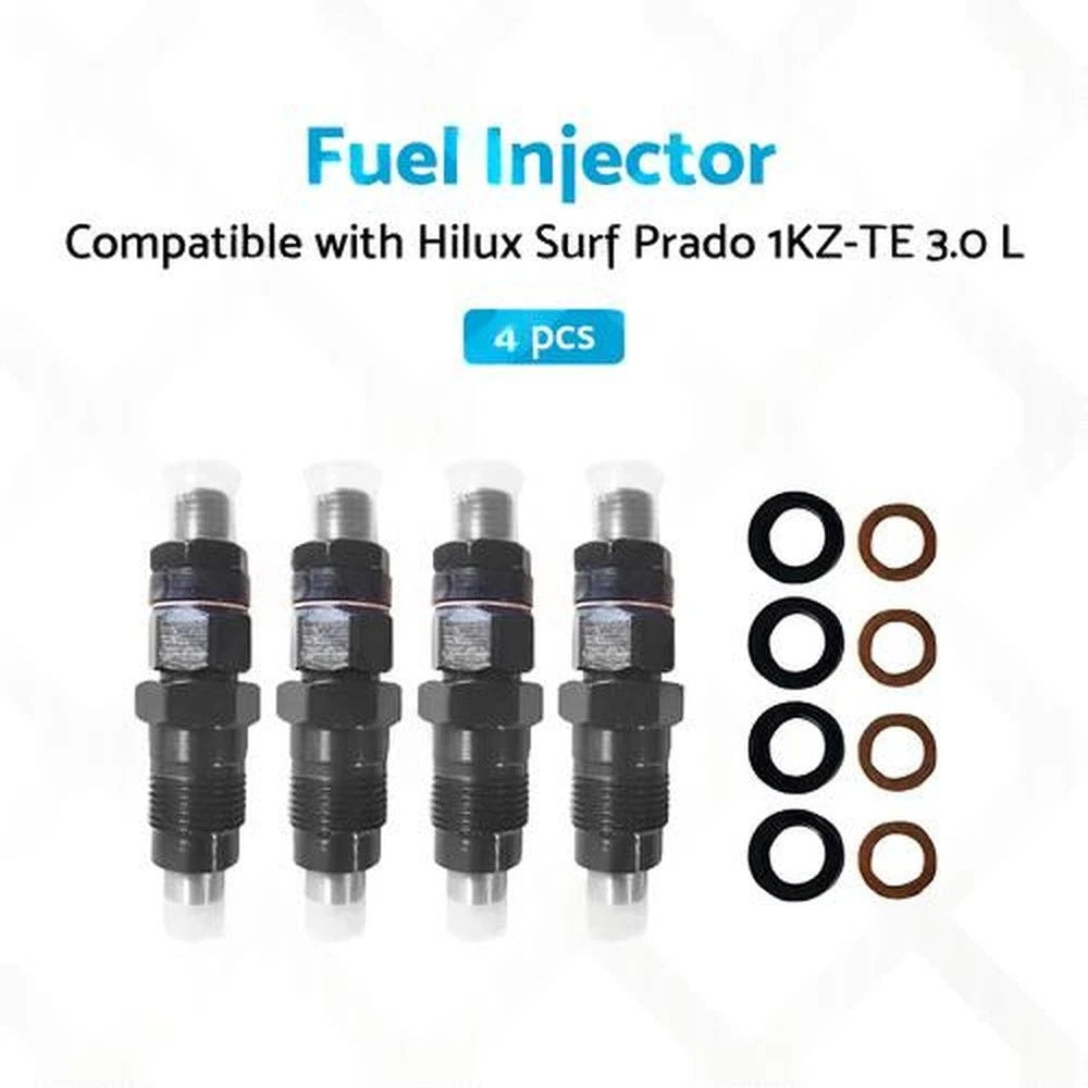Diesel Fuel Injectors 23600-67040 for Toyota Hilux Surf Prado (1996–2002)