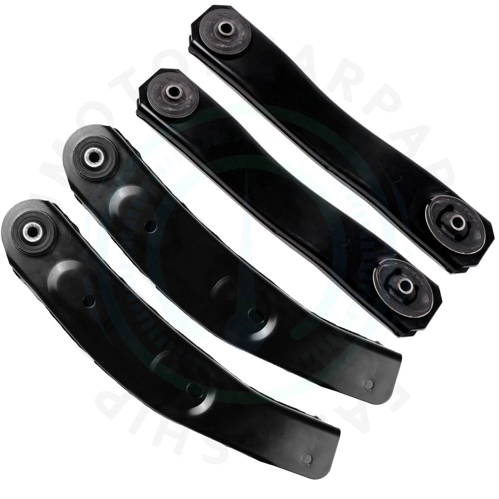 Set of 4 Front Lower Upper Control Arms for Jeep Grand Cherokee (1999–2004)