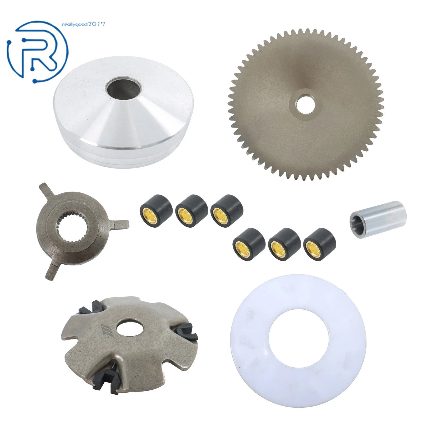 Clutch Variator for GY6 49cc 50cc Moped Scooter ATV Go Kart (2000–2023)