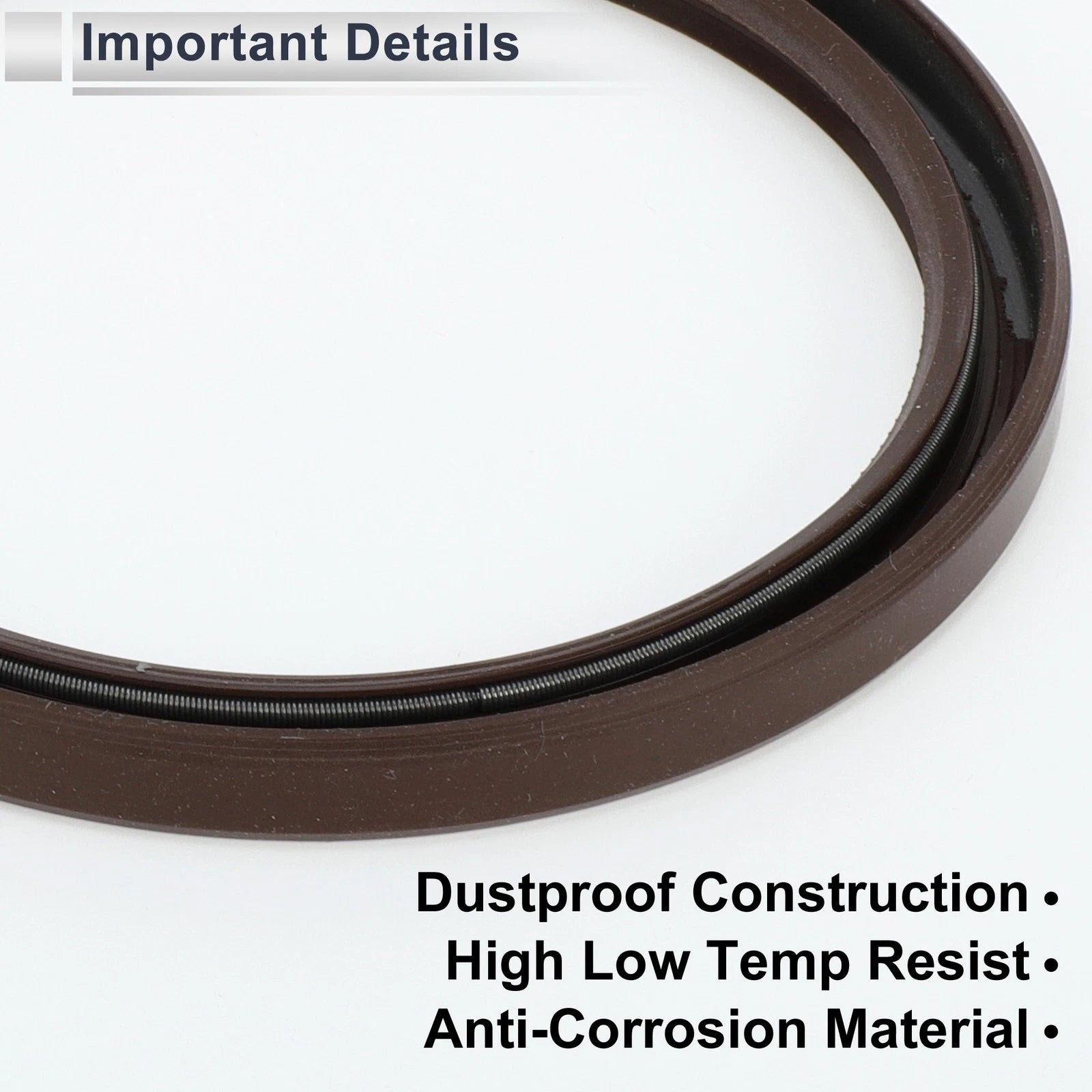 Rear Crankshaft Oil Seal for Toyota Camry Tundra (No. 90311-92006/90080-31053)