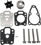 Water Pump Impeller Repair Kit for Mercury Mariner 4 5 6 HP (1990–2023) 8M0155395