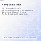 Replacement Polypropylene Front License Plate Bracket for See Compatibility Chart