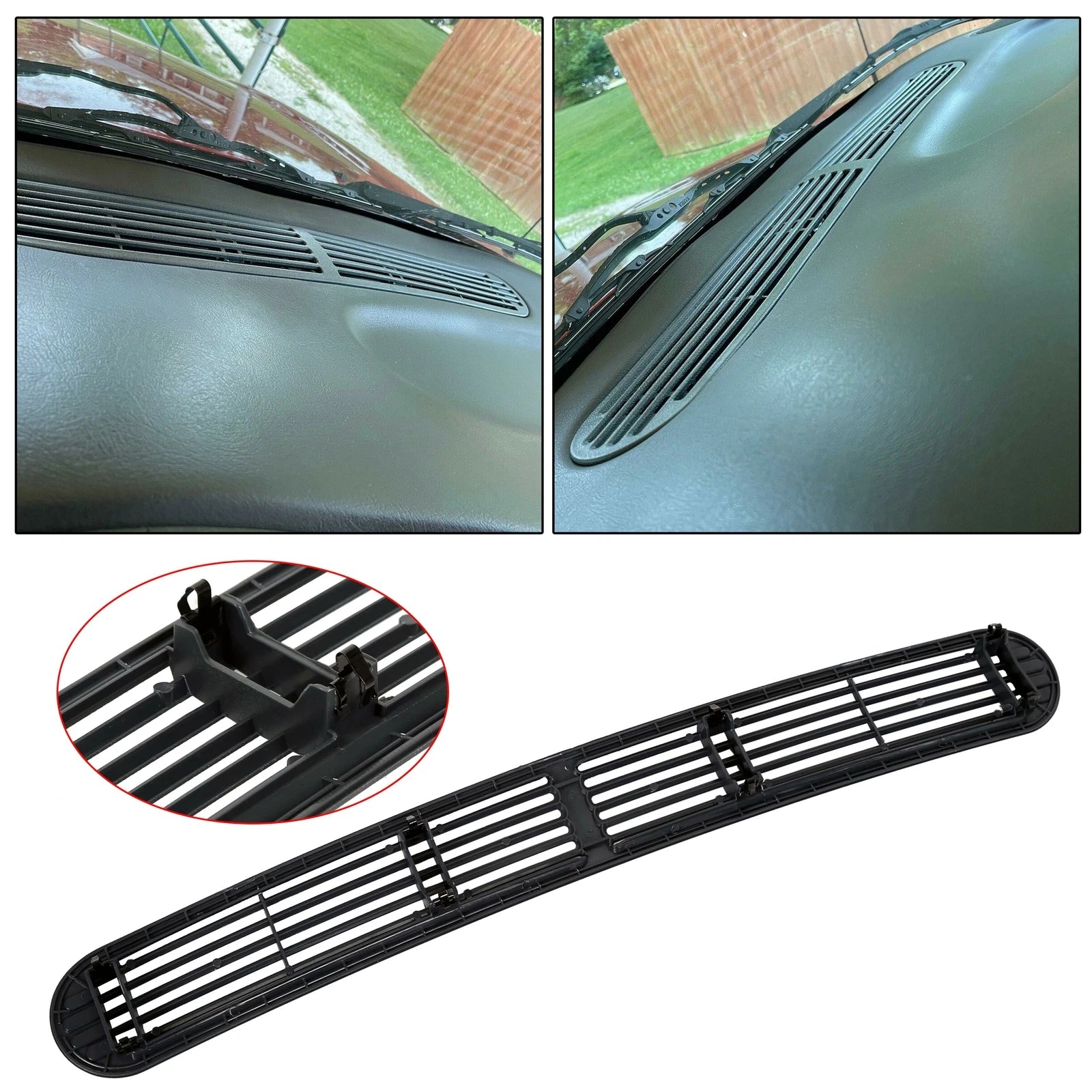 Defrost Vent Grille Panel for GMC S10 Blazer/Chevrolet Jimmy (1998–2005)