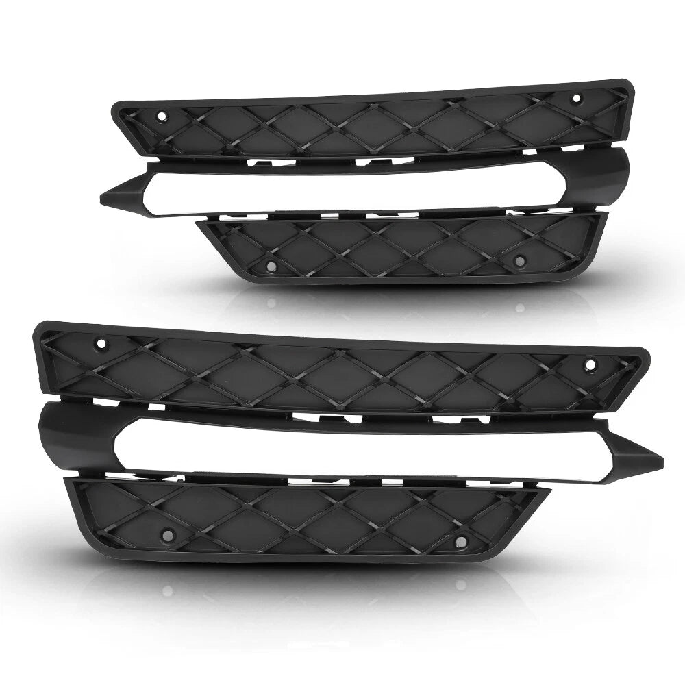 Set of 2 Fog Light Bezels for Mercedes Benz C250 C300 C350 (2012–2014)