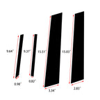 Window Pillar Post Molding Cover Trim for Honda Civic Sedan (2012-2015)