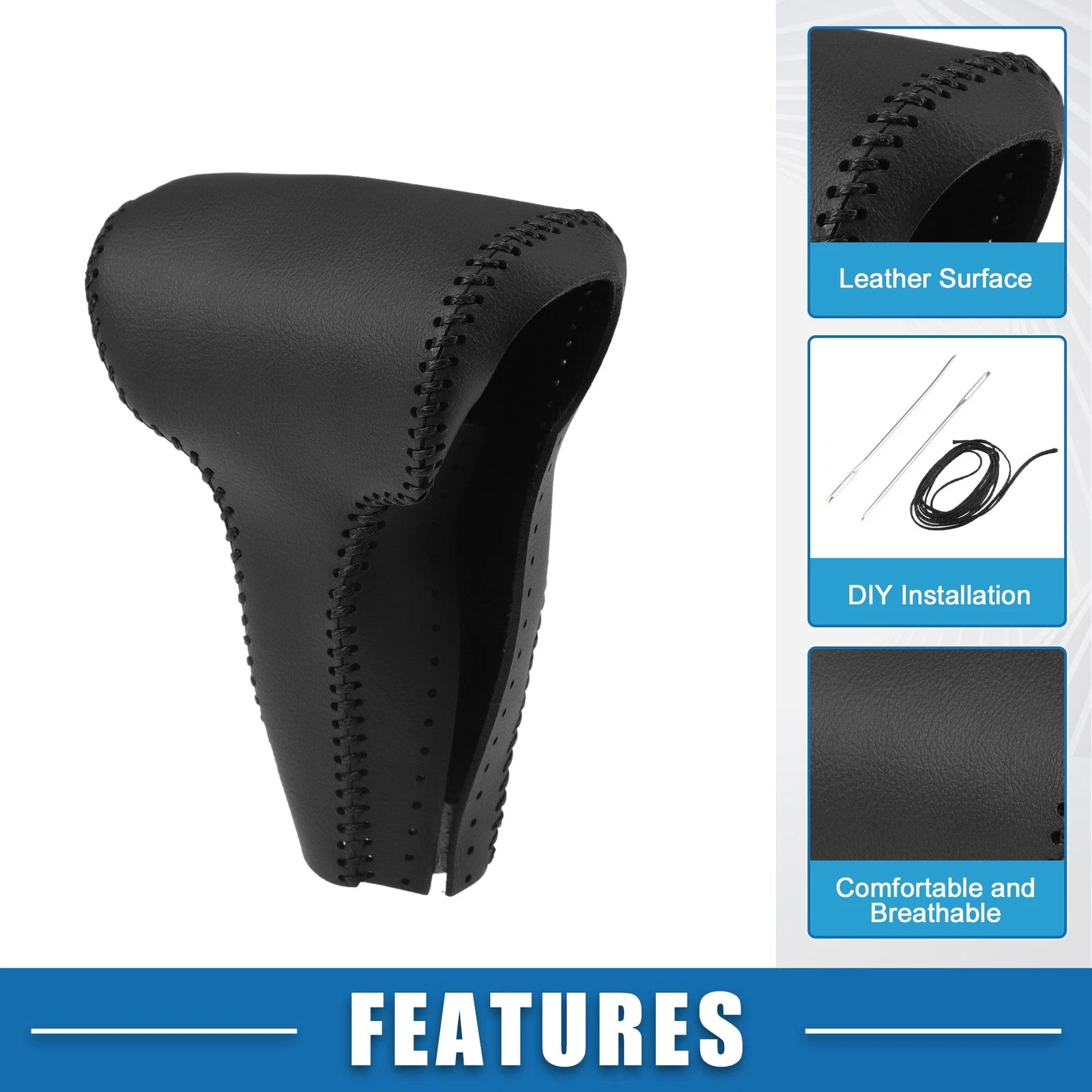 Gear Shift Knob Cover for Honda CR-V (2017) Black