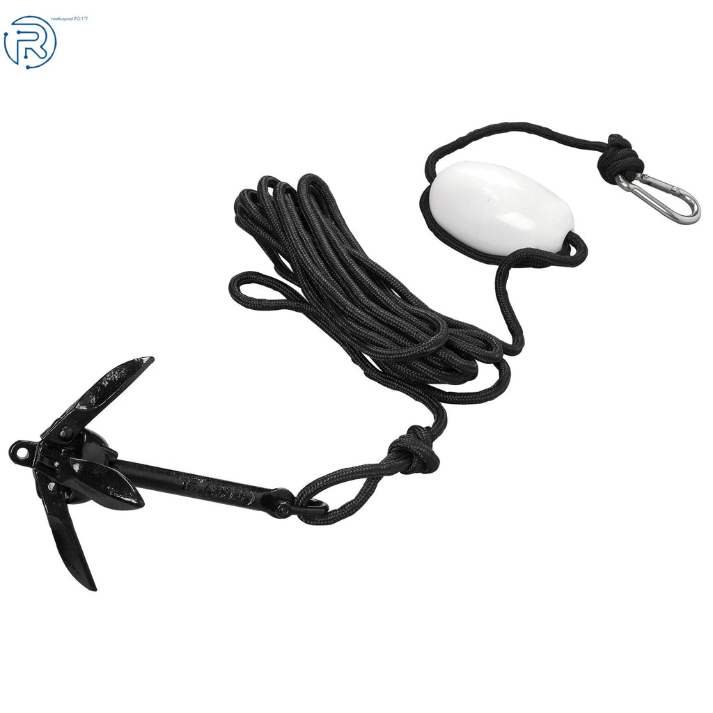 2 Pack Folding Anchor Set for Boat Kayak (Marine)