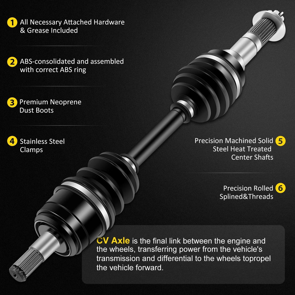 CV Axle Set for Yamaha Big Bear 400 (2001)