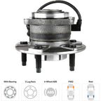 Wheel Hubs for Saturn Vue (2002–2007) Front Rear FWD with Bearing Sensor