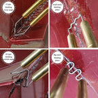 Set of 800 Pre-Cut Hot Staples for Car Bumper Plastic Welding Repair