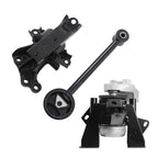 3X Engine Motor Mount Set for Mitsubishi Mirage (2014–2022)
