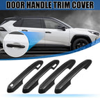 Set of 4 Door Handle Cover Trim for Toyota RAV4 (2019–2021) Carbon Fiber