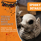 2-Pack Duck Skeleton Plastic Bones for Halloween Graveyard (2024-2025)