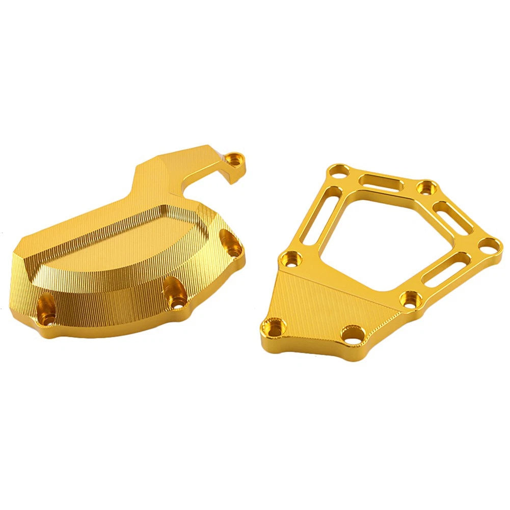 Motor Aluminum Stator Engine Crank Case Cover Gold for BMW S1000R/RR (2009–2014)