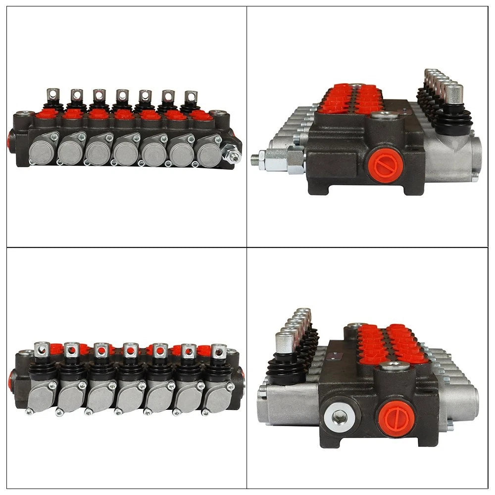 7 Spool Hydraulic Directional Control Valve 13 GPM for Make Model