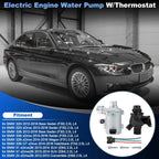 Electric Water Pump W/Thermostat for BMW 320i 328i X1 Z4
