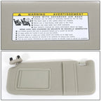 Front Driver Side Sun Visor for Toyota Camry (2007–2011) Tan OE Style