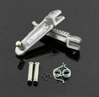 Front Bracket Footrest Footpeg Set for Yamaha R1 R6 R6S (1998–2012)