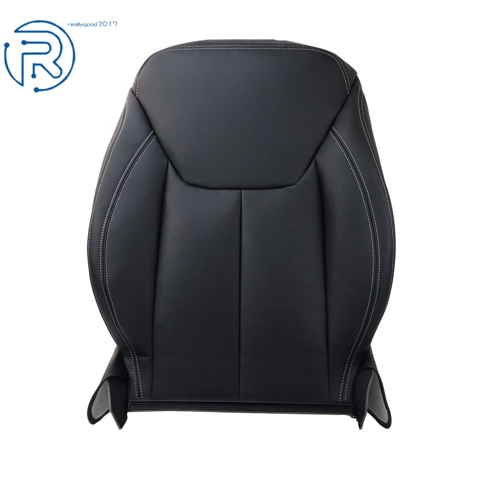 Front Left Driver Top Seat Cover for Jeep Wrangler (2013-2017) Black