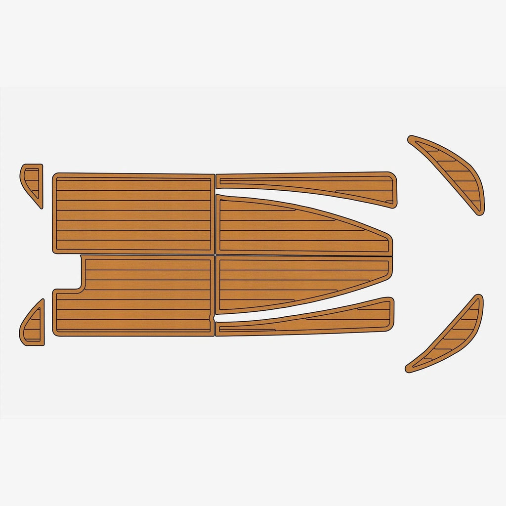 Custom Anti-slip Mat for Boston Whaler 15 Sport (1979) - EVA Faux Teak Deck