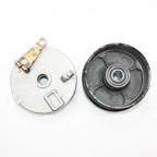 Right Drum Brake Housing Wheel Hub + Shoes for 200cc 250cc Quad ATV