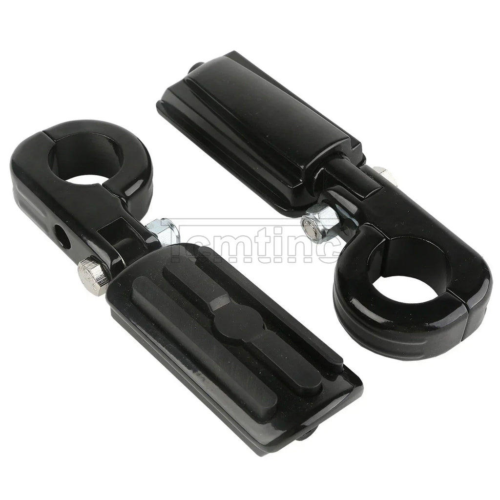 1 1/4" Engine Guards Foot Pegs for Harley
