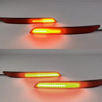 RED LED Rear Reflector Fog Light w/ Turn Signal for Honda Accord (2023)