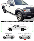 5-Inch Running Boards for Ford F150 SuperCrew Cab (2004-2008)